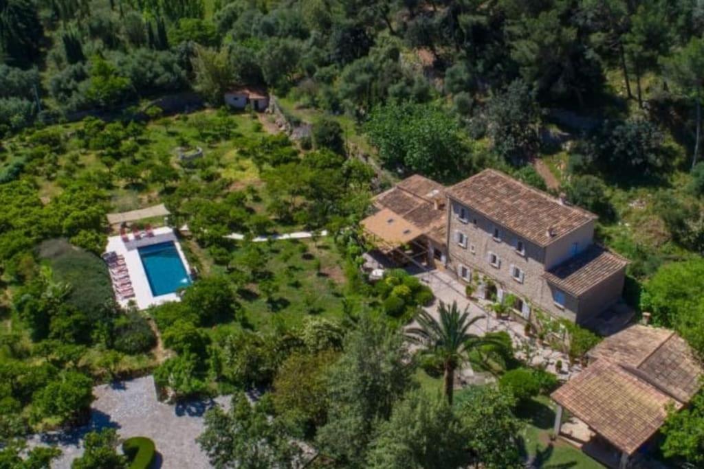 Son Llempaies, Finca For 12 Сольєр Екстер'єр фото
