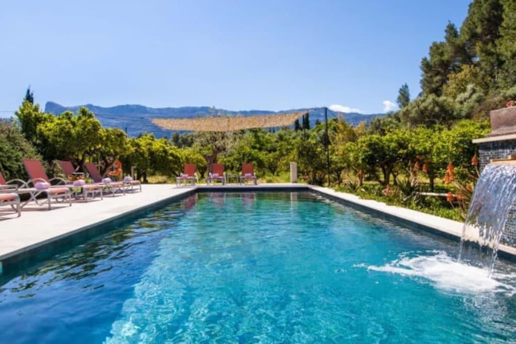Son Llempaies, Finca For 12 Сольєр Екстер'єр фото